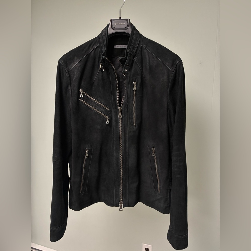John Varvatos Runway Moto Jacket EU 54 USA 44